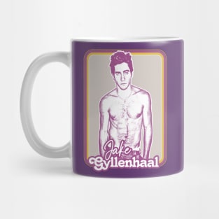 Jake Gyllenhaal // Retro Fan Art Design Mug